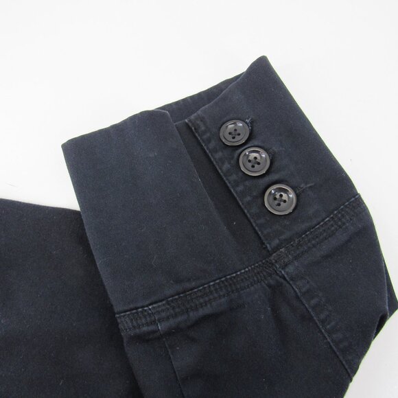 Fashion Bug Stretch Women's 2 Button w/Pockets Wide Cuff Black Blazer Size XL - Picture 8 of 12